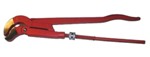 Ключ Трубный КТР - 4 (3) губки под углом 45град. красные, шлифован. губ.