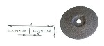 Круг Отрезной 250х2,0х32 14А 16Н(F90) (вулканитовый)