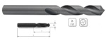 Сверло с цилиндрическим хвостовиком d 4,0 х22х 55 Р18 короткое с вышлифованным профилем ГОСТ 4010-77